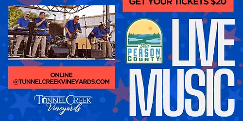 North Tower LIVE at Tunnel Creek Vineyards!