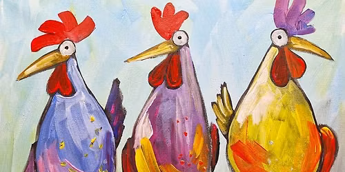 OLDHAM Paint Night - Cluckers Club