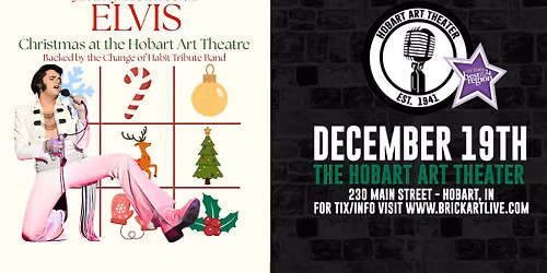 Jimmy Holmes as Elvis: Christmas at the Hobart Art Theatre