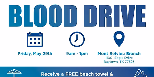 CRCU Blood Drive | Mont Belvieu Branch