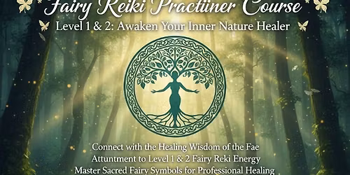 Fairy Reiki Practitioner Course \ud83e\uddda Level 1 & 2