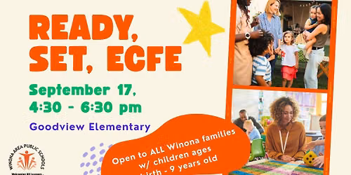 Ready, Set, ECFE Back-to-School Night