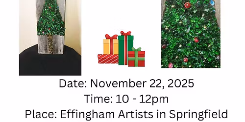 Crushed Glass: Christmas Tree