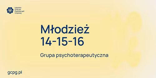 Grupa terapeutyczna dla M\u0142odzie\u017cy 14-15-16