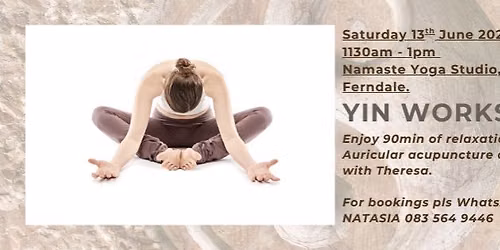 Yin, Auricular Acupuncture & Yoga Nidra workshop 