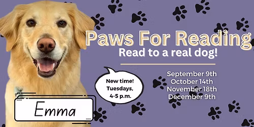 Paws for Reading