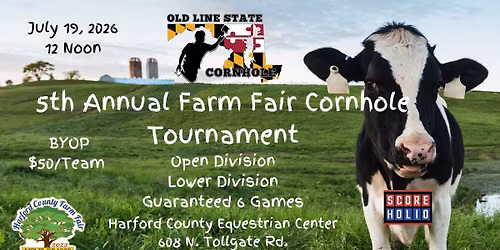 OLSC Harford County Farm Fair Cornhole Tournament 07\/19\/2026