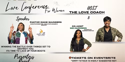 The Healed Her A Love Conference For Women