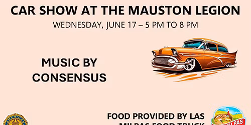 Car Show (June) at The Mauston Legion
