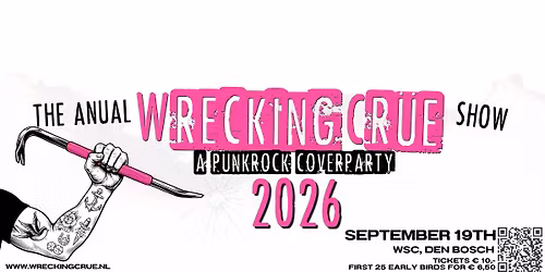 Wrecking Cr\u00fce - The Big Annual Show | 2026 Edition -