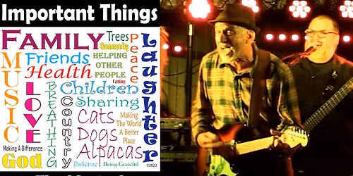 Important Things - The Musical