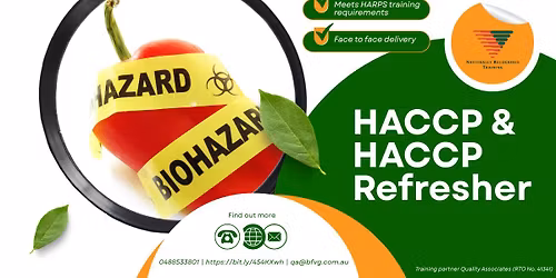 HACCP & HACCP Refresher Training