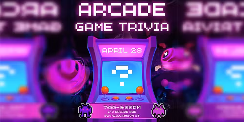 Arcade Game Trivia at I\/O!