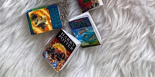 I'll Meet You There Adult Craft Night: Mini Book Keychains