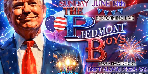 A PARTY FIT FOR A KING w\/ THE PIEDMONT BOYS | 6\/14\/26 | BODINE'S - CLEMMONS