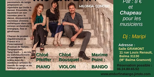 Milonga ONCE et Trio CAFETIN