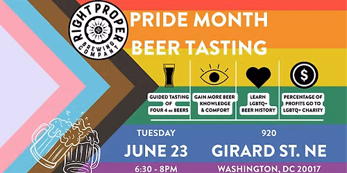 Pride Month Beer Tasting