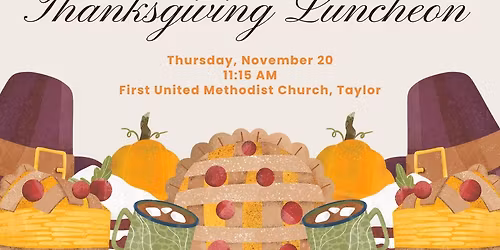 Mother's Day Out Thanksgiving Luncheon