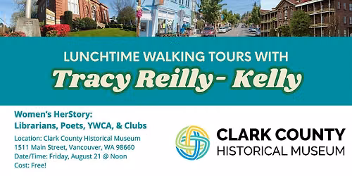 Lunchtime Walking Tour: WOMEN\u2019S HERSTORY: LIBRARIANS, POETS, YWCA & CLUBS