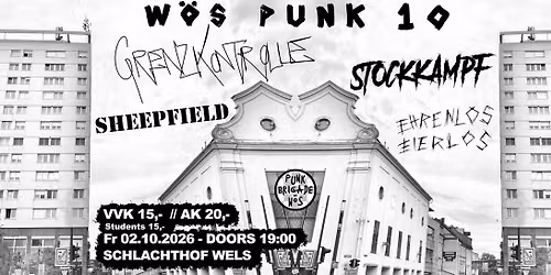 W\u00d6S PUNK 10 \/\/ GRENZKONTROLLE \/ Stockkampf \/ Sheepfield \/ Ehrenlos & Eierlos