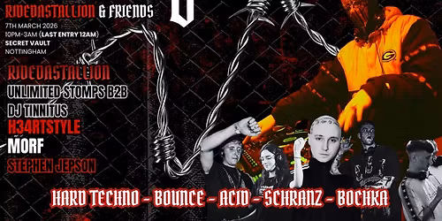 Ovedrive Presents - RIDEDASTALLION and Friends