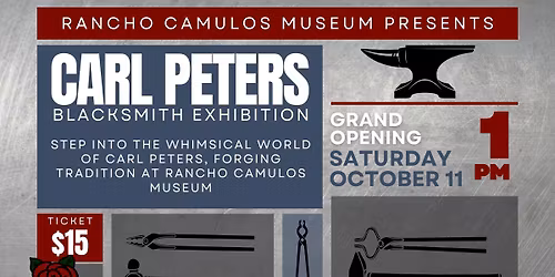 Carl Peters - Blacksmith Exhibition 