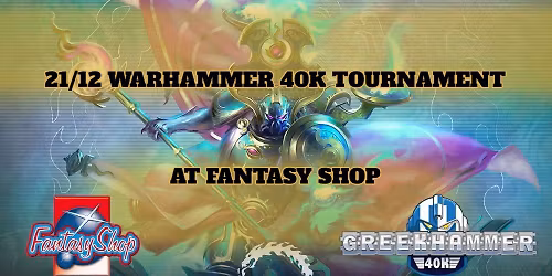 WARHAMMER 40K TOURNAMENT