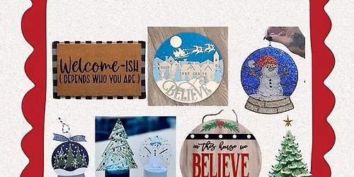 Christmas movies, Crafts, & Cocoa\/Cocktails