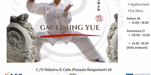 Seminario di Tai chi stile Chen col M\u00b0 Liming Yue