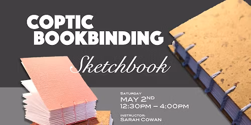 Bookbinding Workshop - Coptic Sketchbook