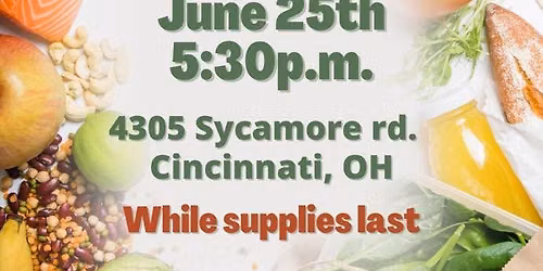 Free Meal and Groceries