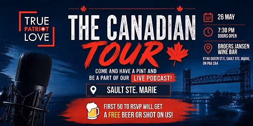 TPLmedia presents First Round On Us : Live Podcast TOUR