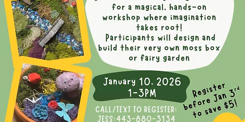 Mossy Meadows Workshop