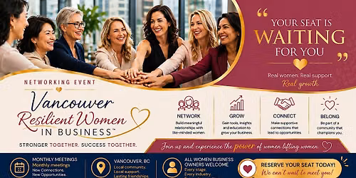 Vancouver - Women In Business Networking Event