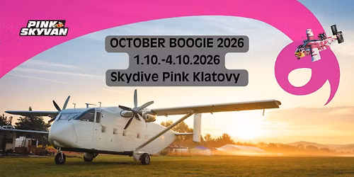 Autumn Boogie Skydive Pink Klatovy 2026