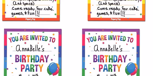 Celebrating Anna turning 7