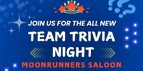 Team Trivia Night with Corey J! 