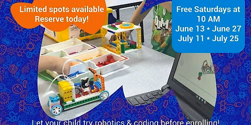 FREE Trial Classes - Robotics & Coding for kids in Doral
