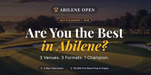 Abilene Open Championship 