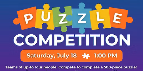 Puzzle Competition @ WDM Public Library!