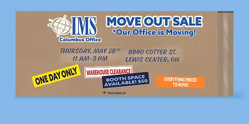 IMS Columbus Move Out Sale