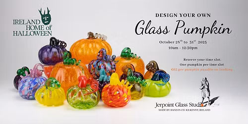 Design Your Own Glass Pumpkin