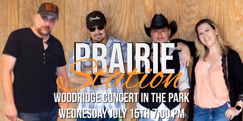 Prairie Station Live at Woodridge Concert in the Park