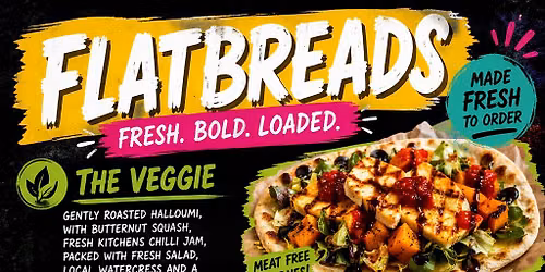 Flatbread pop-up takeaway @ Lockerley Hall