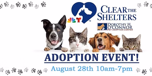 DOCPAC's Annual Clear the Shelters Adoption Event!