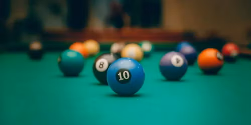 Play pool. Talk tech