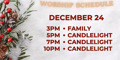 Christmas Eve Worship