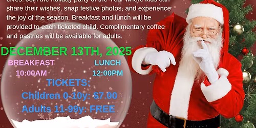 Santa Returns to Downs