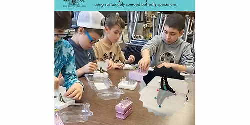 Butterfly Pinning for Kids ages 5-17