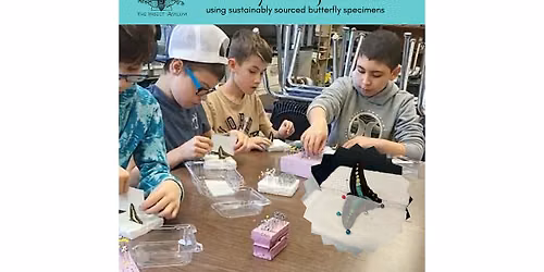 Butterfly Pinning for Kids ages 5-17